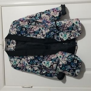 Floral blazer